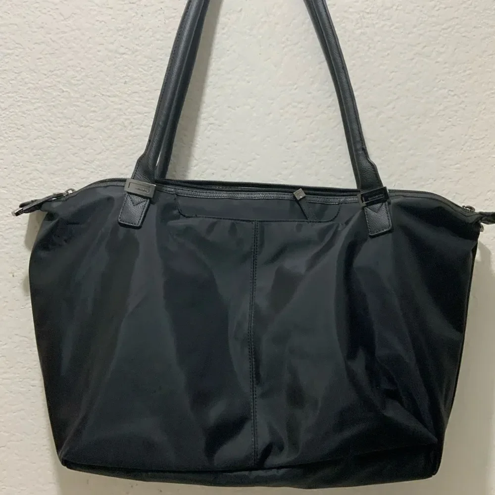 samsonite nylon tote laptop bag double handle padded
